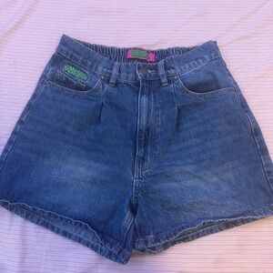 Vintage Denim Blue Women's Shorts